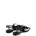 Jimmy Choo Didi Flat Patent Leather Low Shoes