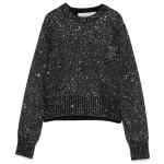 Golden Goose wool blend cropped sweater with all-over sequins