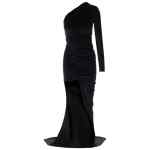 Balenciaga Long asymmetrical one-shoulder dress
