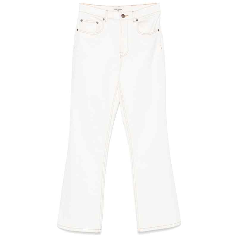 Tory Burch denim jeans - white