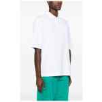 Marni logo-patch polo shirt