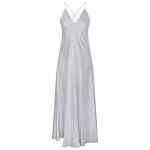 Forte Forte A-line silhouette Long silk slip dress
