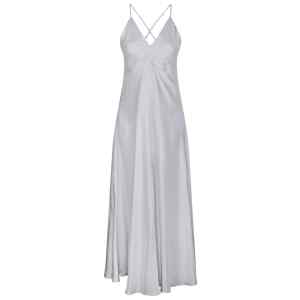 Forte Forte A-line silhouette Long silk slip dress