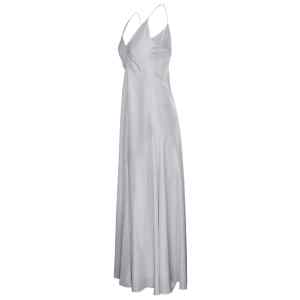 Forte Forte A-line silhouette Long silk slip dress