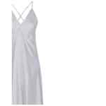 Forte Forte A-line silhouette Long silk slip dress