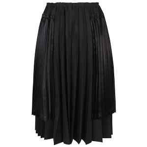 Comme Des Garcons Pleated midi skirt