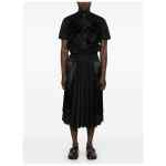 Comme Des Garcons Pleated midi skirt