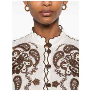 Zimmermann Ascension Embroidered Shirt