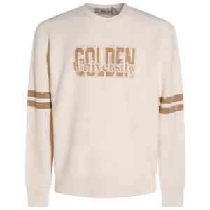 Golden Goose Logo cotton sweatshirt