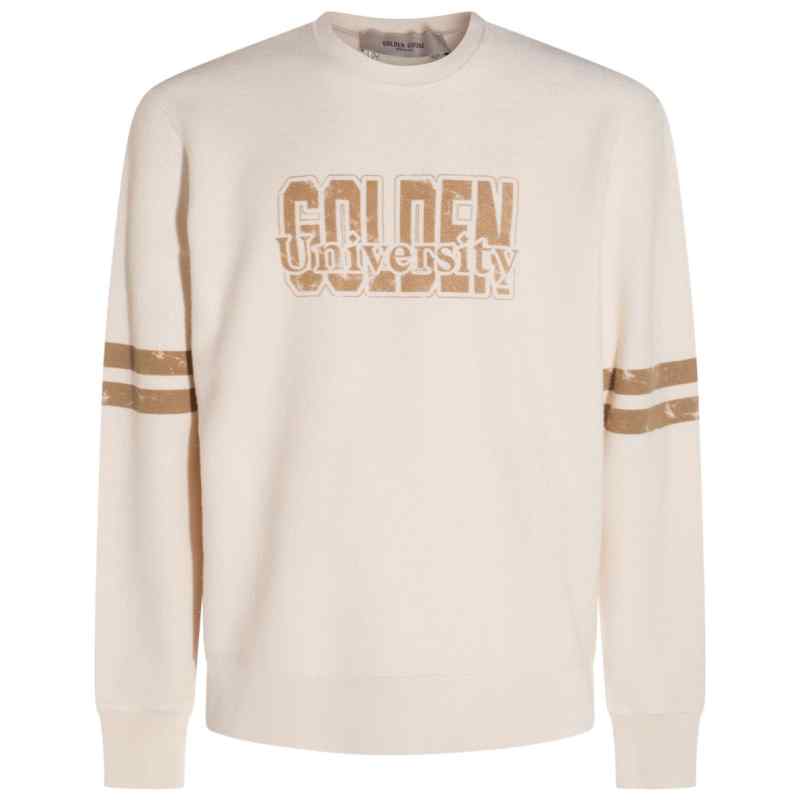 Golden Goose Logo cotton sweatshirt