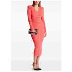 Balmain Long-sleeved twisted knit cardigan