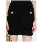 Balmain Tweed Mini Skirt