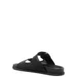 Jimmy Choo Fayence Sandal Low leather sandals with pearls