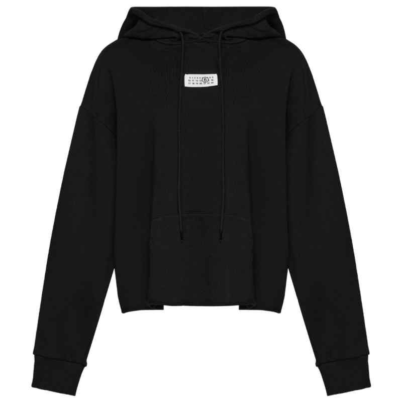 MM6 Maison Margiela Logo cotton hoodie