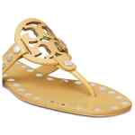 Tory Burch Studded Miller Patent flat sandals