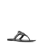 Tory Burch Studded Miller Patent flat sandals