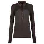 Tom Ford |100%Silk/Button:100%Mother of Pearl|100%Silk/Button:100%Mother of Pearl Silk polo shirt