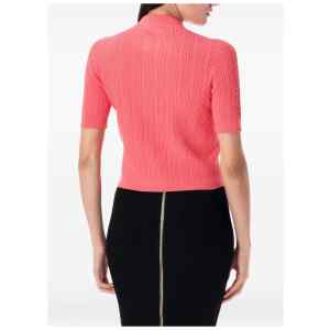 Balmain Cable-knit buttoned cardigan