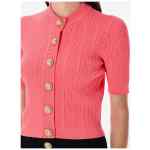 Balmain Cable-knit buttoned cardigan
