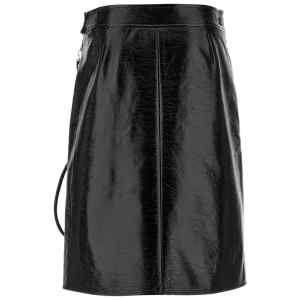 Courreges Pre Vynil midi skirt