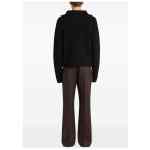 Courreges Pre Zipped wool sweater