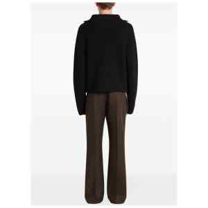 Courreges Pre Zipped wool sweater