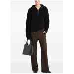 Courreges Pre Zipped wool sweater