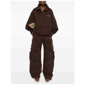 The Attico Logo cotton sweatshirt