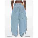 The Attico Wide-leg denim jeans