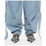 The Attico Wide-leg denim jeans