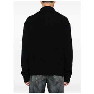 Emporio Armani Half-zip wool sweater