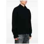 Emporio Armani Half-zip wool sweater