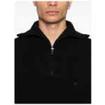 Emporio Armani Half-zip wool sweater