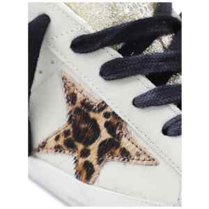 Golden Goose Super-Star glittered sneakers