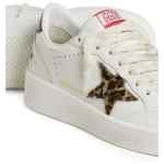 Golden Goose Ball Star with Leo pony skin star and black laminated leather heel tab