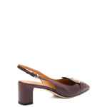 Tod's Barretta 40 leather slingback pumps