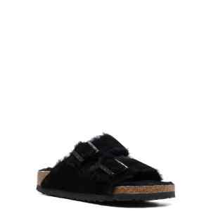 Birkenstock Arizona shearling-lined sandals