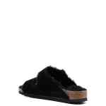 Birkenstock Arizona shearling-lined sandals