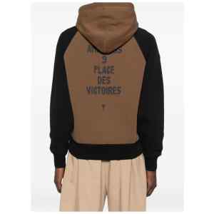 Ami Paris Cotton colorblock hoodie
