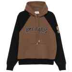 Ami Paris Cotton colorblock hoodie