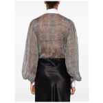 Elisabetta Franchi Silk shirt bodysuit