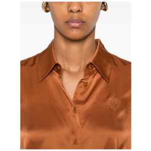 Zimmermann Embroidered silk shirt