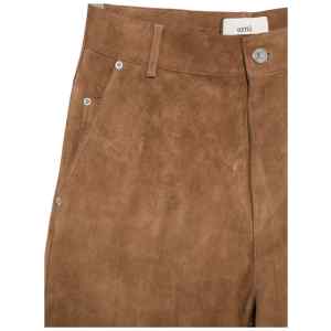 Ami Paris Trousers Brown