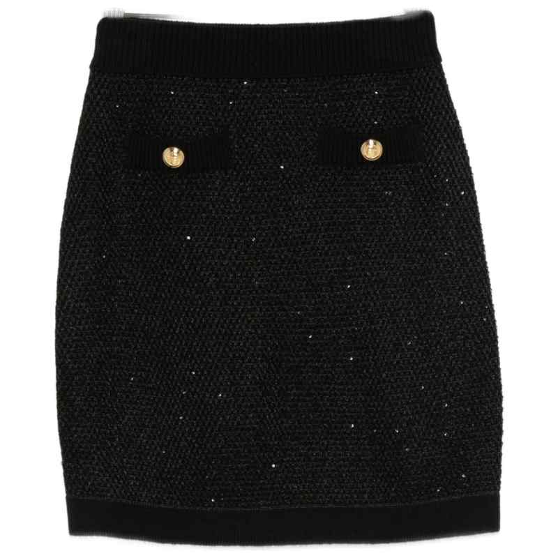 Elisabetta Franchi Wool knitted skirt