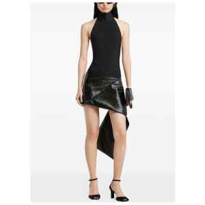 Courreges Vinyl mini skirt