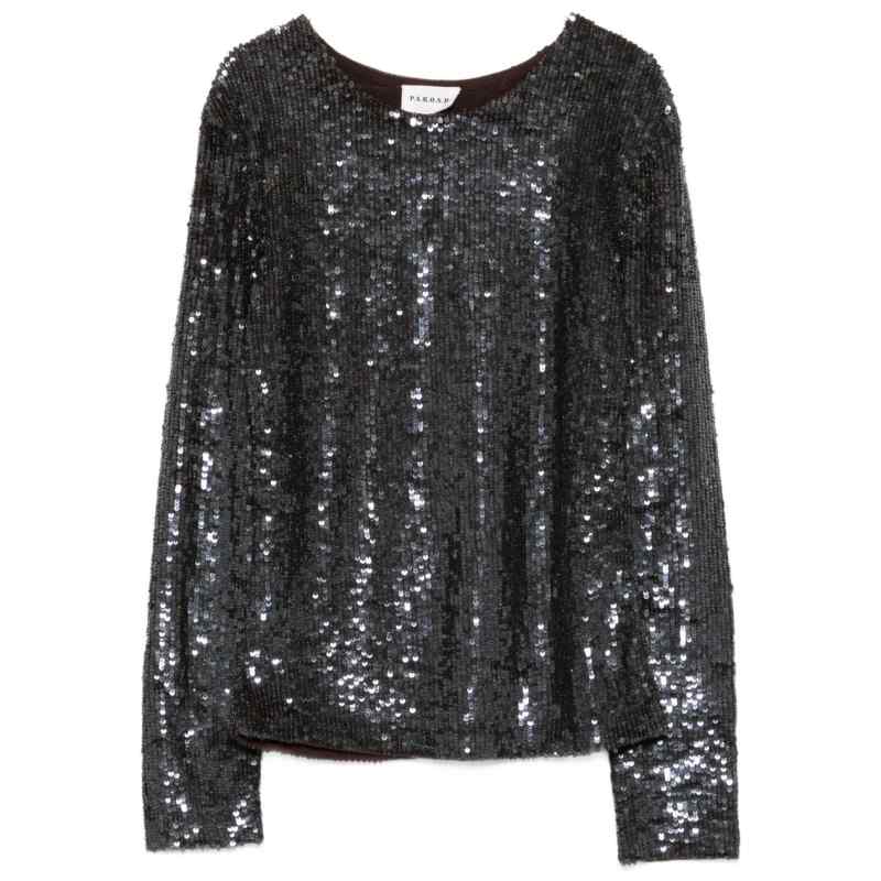 P.A.R.O.S.H. Sequined top