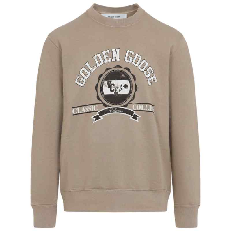 Golden Goose Logo cotton sweatshirt