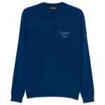 Emporio Armani Sweaters Blue
