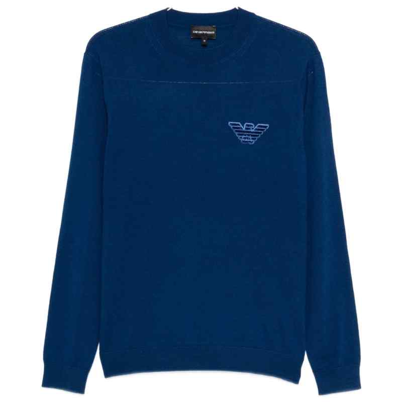 Emporio Armani Sweaters Blue, theFeinheit