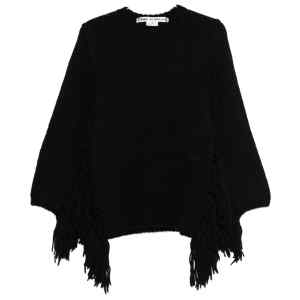 Comme Des Garcons Comme Des GarÃ§ons Fringed Wool Top